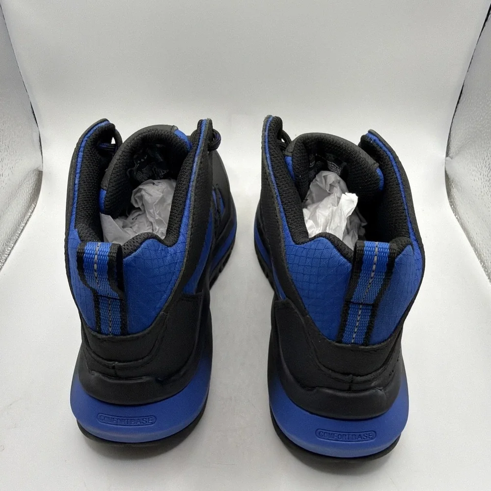 Merrell‎ Day One Safety Speed Work Boots, Black/Blue, Men's 4.5 M. New